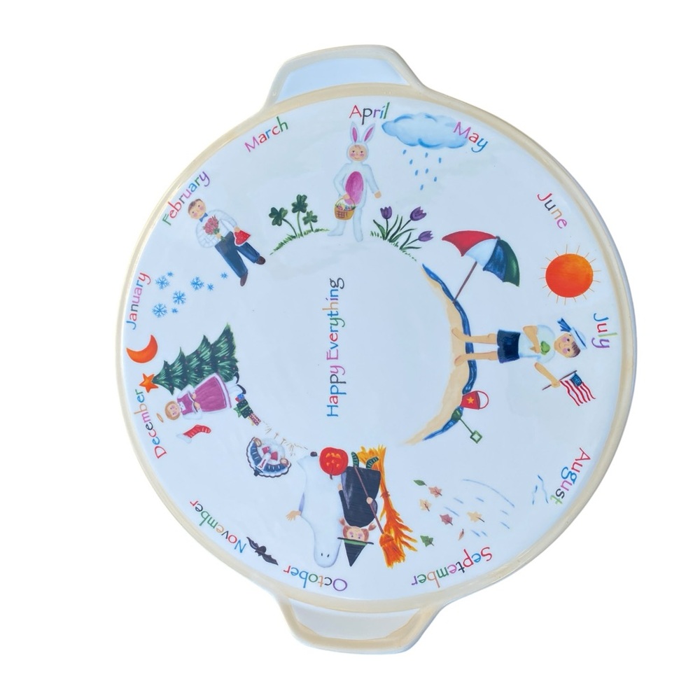 Seasonal Platter Nantucket Home Happy Everything Platter - Picture 6 of 10